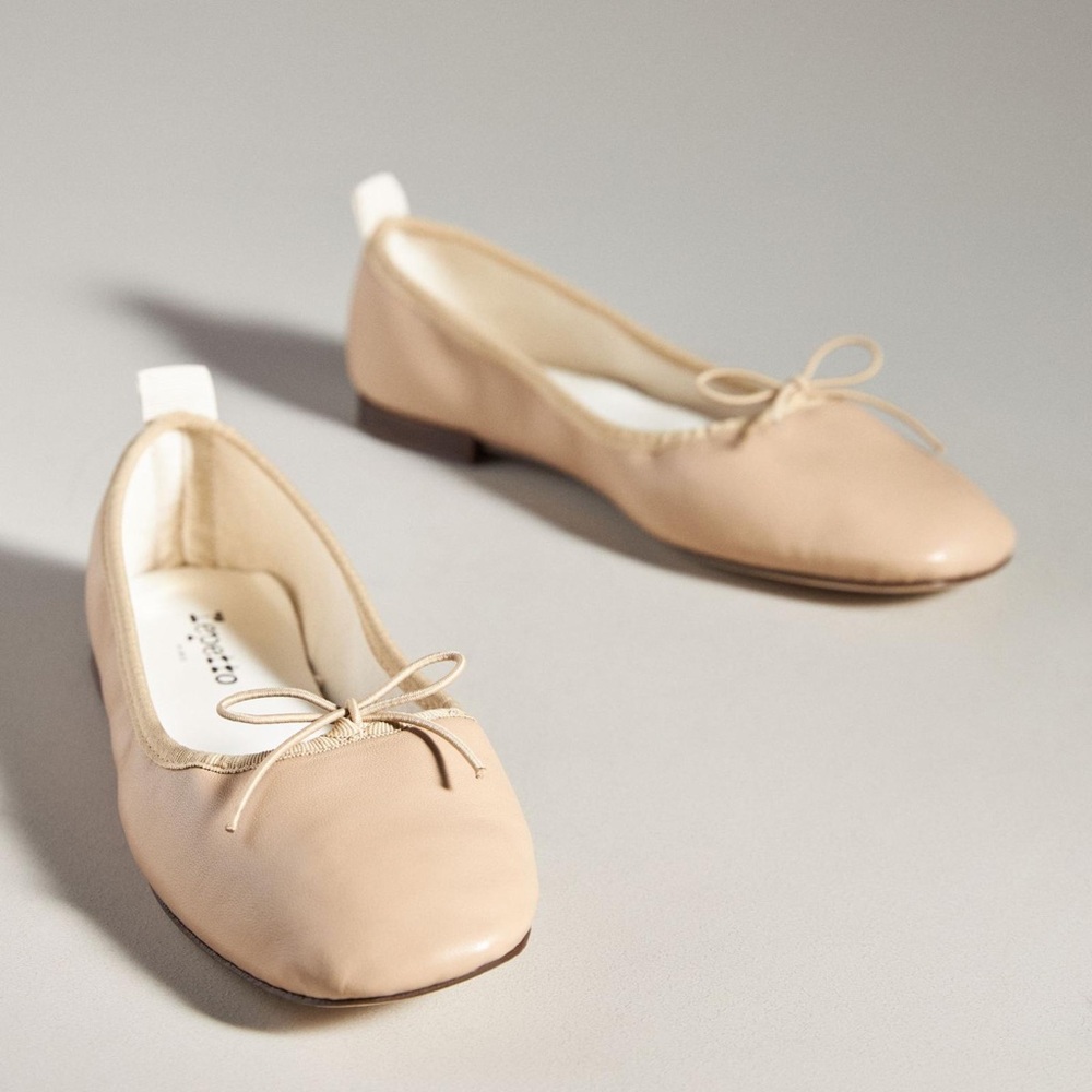Repetto Garance Ballet Flats in Beige Size 41 = US 10 NWOT